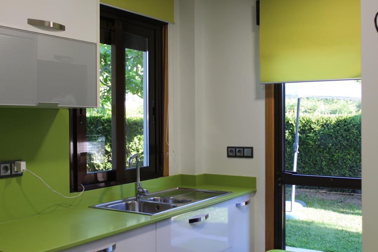 Precioso Apartamento Con Terreno Y Vistas A Cies Vigo Exteriör bild