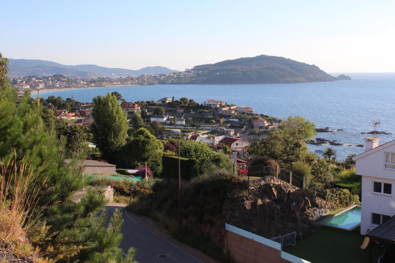 Precioso Apartamento Con Terreno Y Vistas A Cies Vigo Exteriör bild